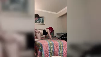 busty redhead alt slut sucks and fucks mullet studs bwc