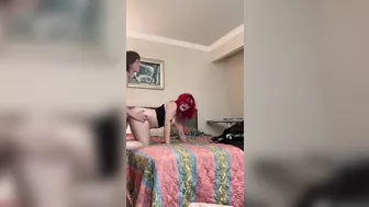 busty redhead alt slut sucks and fucks mullet studs bwc