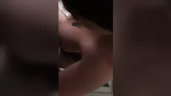 Girlfriends best friend gives me head while she showers