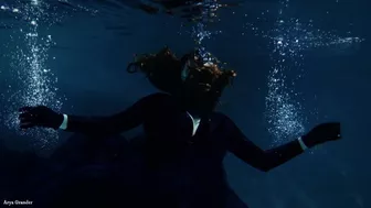 underwater moments: gothic mood mermaid