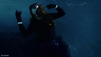 underwater moments: gothic mood mermaid