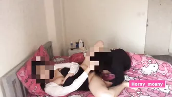 นักศึกษาหลุดเย็ดกันจนน้ำแตก เสียงไทยThai licked pussy fucked Cumshot(มีต่อ)