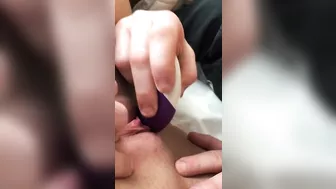 Boyfriend Edges My Clit With Toy And His Tongue