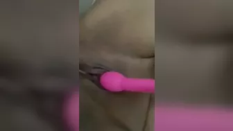 TIna Latina vibes her pussy