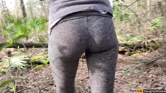 Hiking & Peeing In The Woods Forever (4K Public Nature Pissing)