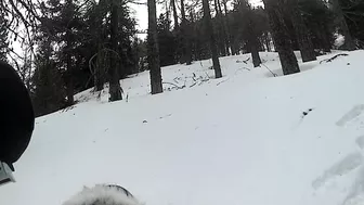 last day in the snow I catch it next to the slopes blowjobs and doggy