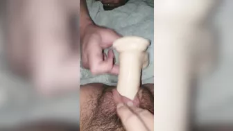 Husband cleans Hotwife's dirty pussy