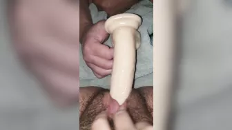 Husband cleans Hotwife's dirty pussy