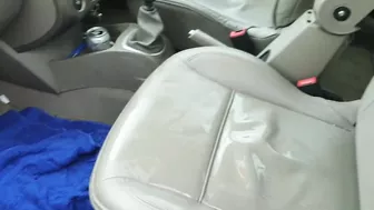 Alice - Car Wetting in White Panties (from my 30 min compilation coming soon)