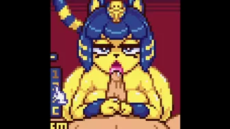 Neko Touch DX pixel art blowjob