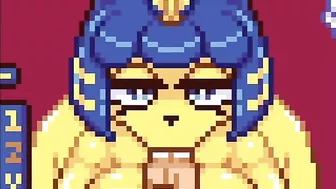 Neko Touch DX pixel art blowjob