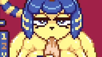 Neko Touch DX pixel art blowjob