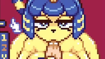 Neko Touch DX pixel art blowjob