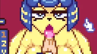 Neko Touch DX pixel art blowjob