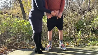 Horny mother in law made me cum