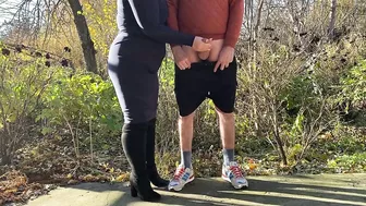 Horny mother in law made me cum