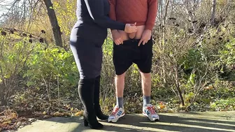 Horny mother in law made me cum