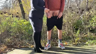 Horny mother in law made me cum