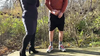 Horny mother in law made me cum
