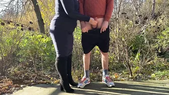 Horny mother in law made me cum