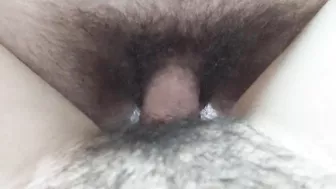 HOME SEX WITH HAIRY WIFE