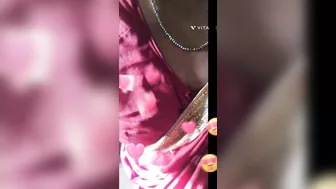 Payal bhabi ki short video boob show on camera....