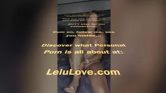 Babe remembering most amazing lesbian orgasm experience mixed with other behind the scenes clips & bloopers - Lelu Love