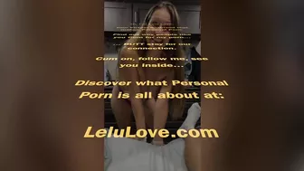 Babe taking you on her Thanksgiving day fun including tour of rental mixed with naughty quick clips & pussy/ass - Lelu Love