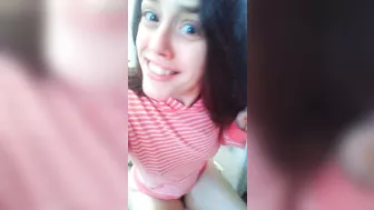 Loud Moaning Hairy Piss Slut PEES In Toliet SMELLS Stinky URINE, Uses Toilet Paper TP Wipe Wet Bush