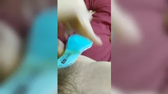 OnlyFan Tipped me to Fuck My Hairy Pussy Gspot LIVE Made in China HAIR BRUSH so I made a Video Too