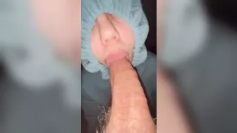 POV cock sucking