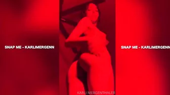 HOT GIRL DOES NAKED TIKTOK - KARLI MERGENTHALER