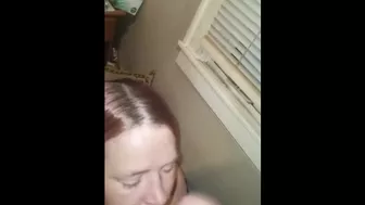 Whorewife77 getting her morning facial