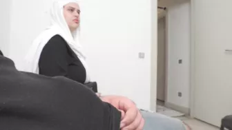 Risky Public Jerking off.Hijab married woman caught me in waiting room.