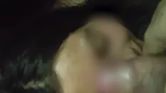 Cumshot in my face