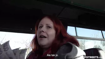 CzechStreets - Luxurious MILF fucked in a public bus