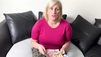 Nasty Mature Step Mom gets an hot load of cum in her face.