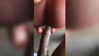 Darkskin babe with leggings get fucked doggystyle