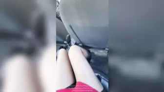 Show pussy in taxi. fhd1080p