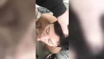 Amateur blowjob cumshot