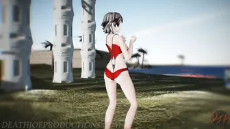 MMD R18+ Mitsu Hi Fi Raver Beach Stage2 1159