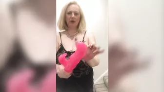 Easter pink rampant rabbit pussy fuck