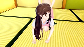 Chizuru Ichinose Chizuru Mizuhara Kanojo Okarishimasu 3D HENTAI 2/7