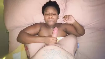 My Cute Ebony Girlfriend Is An Obedient Little Cum Dump