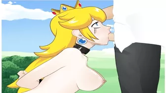 Princess Gives Deep Blowjob Lessons | cartoon porn games