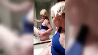 SluttyBlonde MILF Fucks Herself With Toy