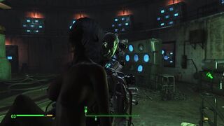 DiMA. War on robots ended with hot sex with their leader | Fallout heroes