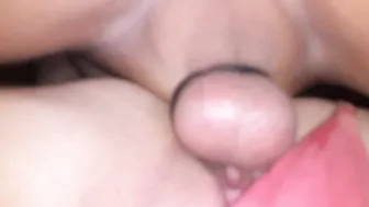 Deep Creampie Close Up From Below