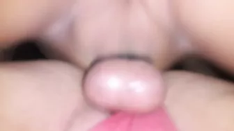 Deep Creampie Close Up From Below