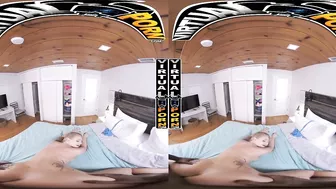 VIRTUALPORN - Blonde PAWG' Elana Bunzz's Big Tits Bouncing Around As She Rides Your Cock #POV #VR